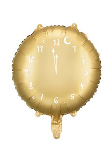 Balon na sylwestra ZEGAR zoty 45 cm