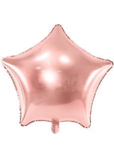 Balon rose gold GWIAZDA