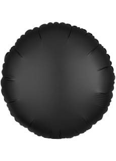Balon foliowy KOO SATYNOWE onyx 43cm