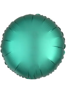 Balon foliowy KOO SATYNOWE zielony 43cm