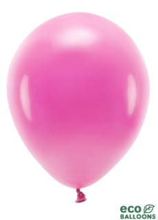 Balony ekologiczne fuksja 30cm (10szt.)