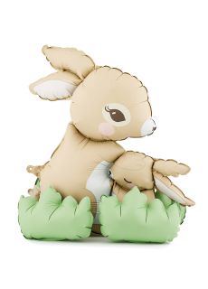 Balony foliowy KR�LICZKI balon wielkanocny 51x60 cm balon kr�lik dekoracja wielkanocna