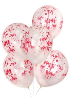 Balony KRWAWE HALLOWEEN (5szt.)