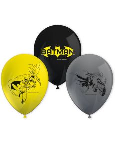 Lateksowe balony BATMAN 6 szt. 