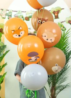 Balony ZWIERZTKA LENE (8szt.)