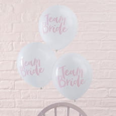 Balony na wieczr panieski TEAM BRIDE 30cm