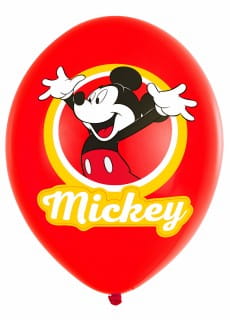 Balony lateksowe MICKEY MOUSE (6szt.)