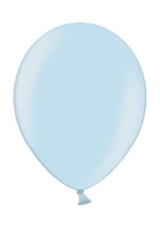 Balony METALIC jasnoniebieskie 30cm (10szt.)