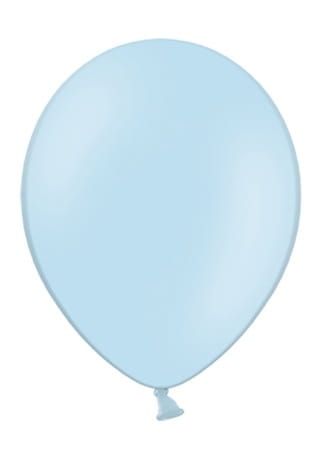 Balony pastelowe BABY BLUE 23cm (100szt.)