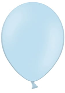 Balony pastelowe BABY BLUE 30cm (100szt.)