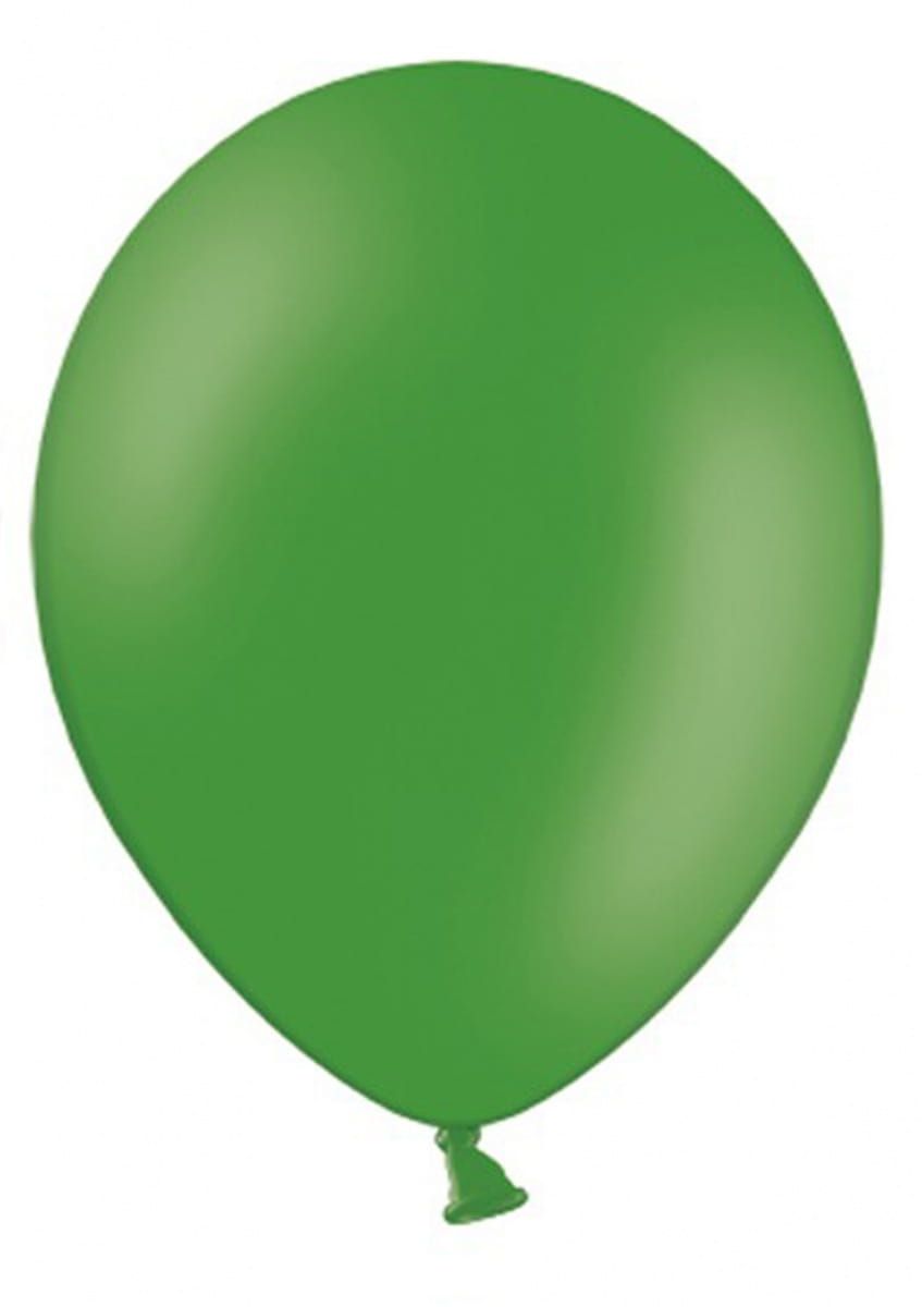 Balony pastelowe CIEMNOZIELONE 30cm (100szt.)