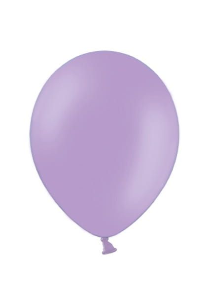 Balony pastelowe LAWENDOWE 12cm (100szt.)