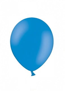 Balony pastelowe NIEBIESKIE 12cm (100szt.)