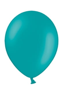 Balony pastelowe TURKUSOWE 23cm (100szt.)