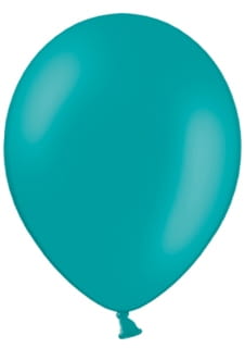 Balony pastelowe TURKUSOWE 30cm (100szt.)