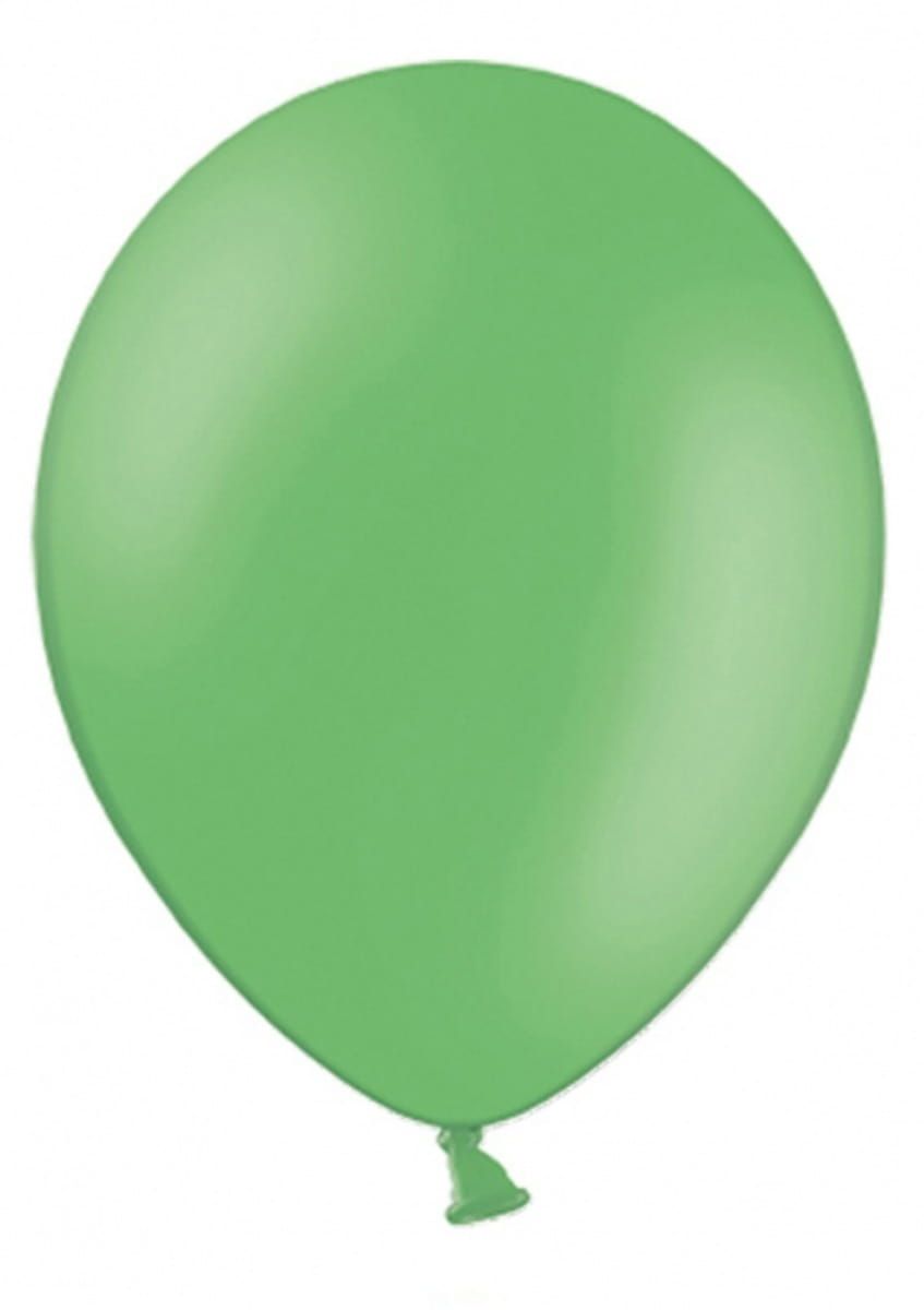 Balony pastelowe ZIELONE 30cm (10szt.)