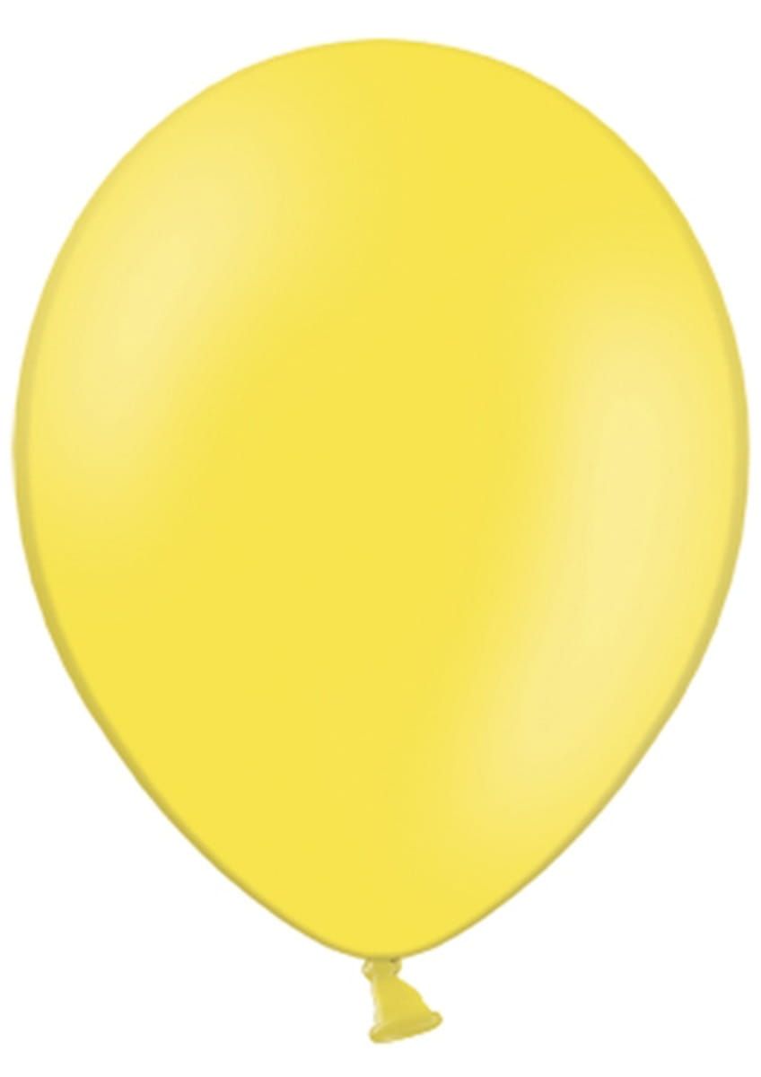 Balony pastelowe ŻÓŁTE 30cm (100szt.)