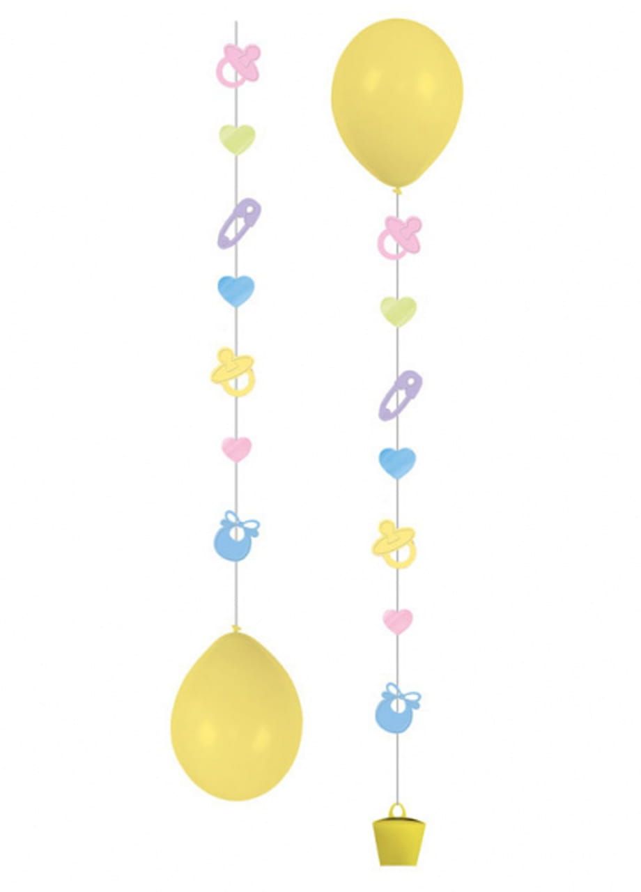 Girlandy do balonów na BABY SHOWER (3szt.)