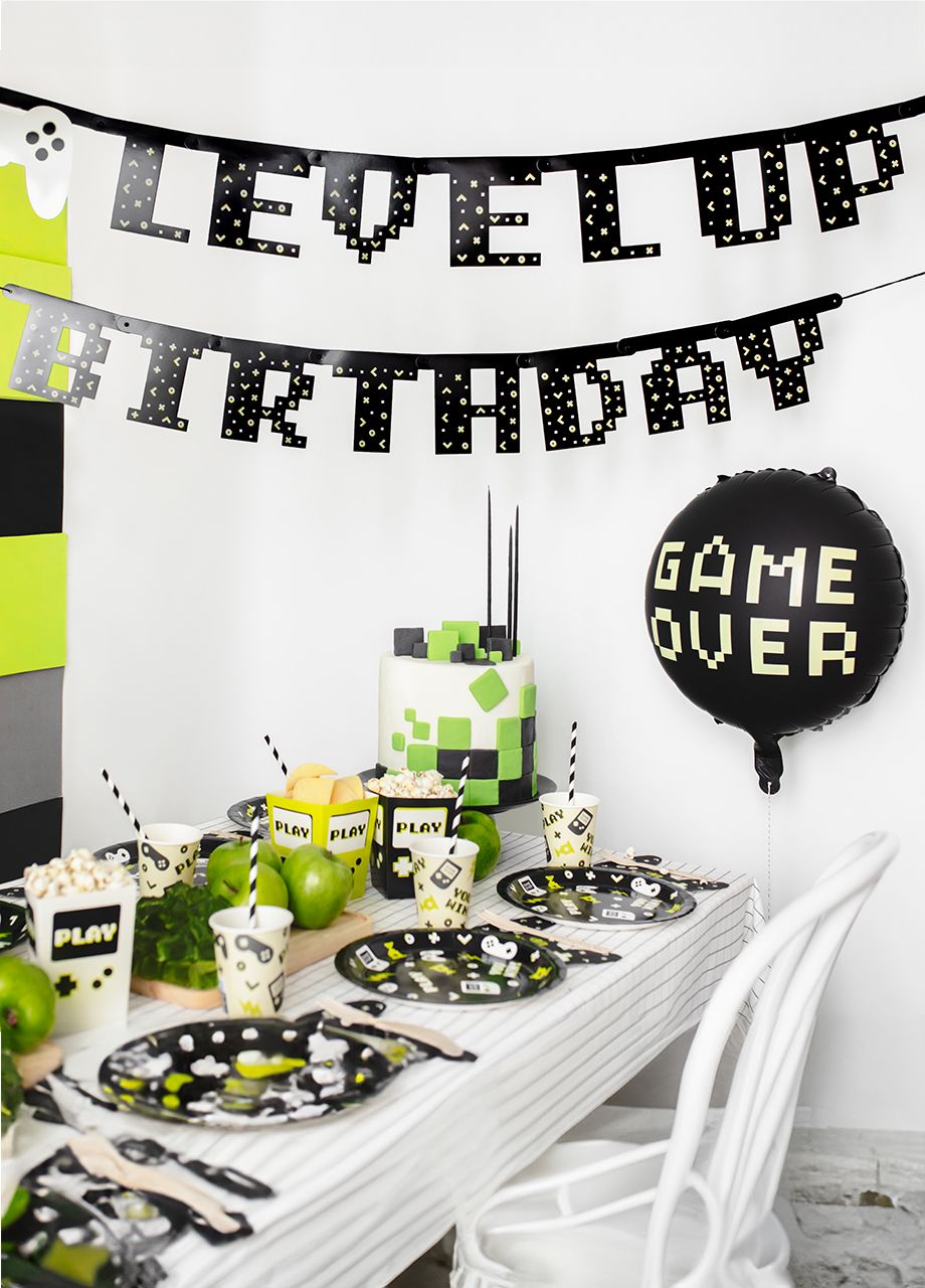 Baner urodzinowy dla gracza LEVEL UP