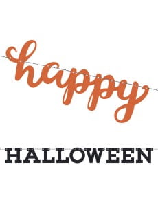 Girlanda HAPPY HALLOWEEN