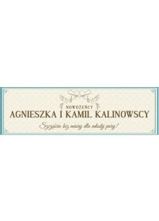 Baner lubny NOWOECY - 125cm x 38cm