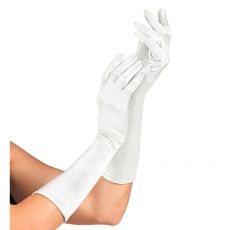 Bia�e r�kawiczki 40 cm