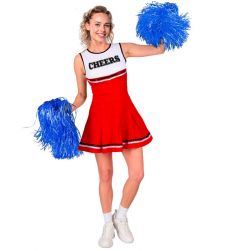 Str�j CHEERLEADERKA czerwony - S