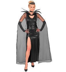 Str�j damski na Halloween CZARNY CHARAKTER - L elegancki kostium damski kostium fantasy str�j czarny charakter