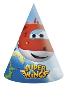 Czapeczki SUPER WINGS (6szt.)