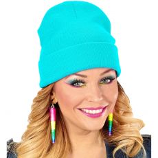 Czapka BEANIE turkusowa turkusowa czapka turkusowa czapka beanie czapka m�ska czapka damska