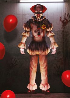 Dekoracja hallowenowa KLAUN 180 cm 