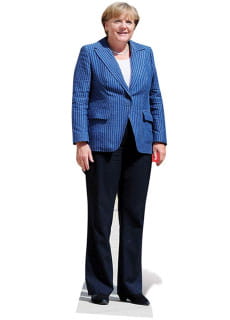 Dekoracja kartonowa ANGELA MERKEL