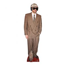 Dekoracja kartonowa BAD BUNNY prezent dla fana 183 cm kartonowa posta� posta� kartonowa kartonowa figura figura z kartonu