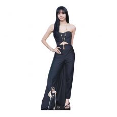 Dekoracja kartonowa LISA BLACKPINK 56cm x 168cm stand kartonowy kartonowa posta�