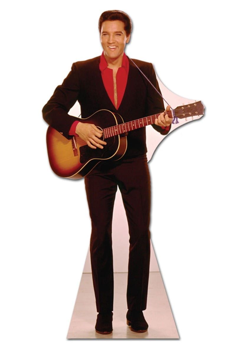 Dekoracja kartonowa ELVIS PRESLEY z gitarą