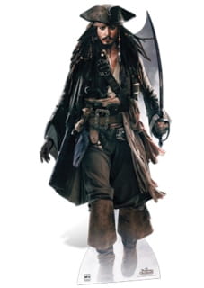 Dekoracja kartonowa KAPITAN JACK SPARROW