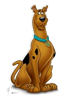 Dekoracja kartonowa SCOOBY DOO 78cm x 136cm