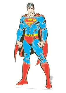 Dekoracja kartonowa SUPERMAN komiks