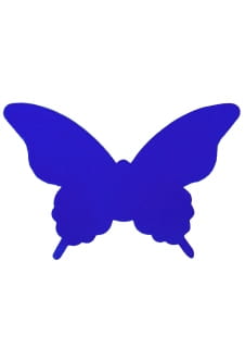Dekoracja MOTYL granatowa (24szt.)