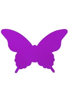 Dekoracja MOTYL lawendowa (24szt.)