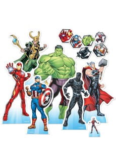 Dekoracja na st AVENGERS (7szt.)