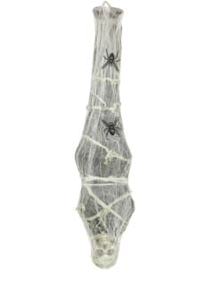 Dekoracja halloweenowa KOCIOTRUP w pajczynie 120cm 