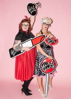 Dekoracje na wieczr panieski GIRL GANG (4szt.)