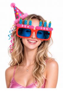 Du�e okulary urodzinowe TORT