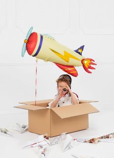 Duy foliowy balon SAMOLOCIK 91cm