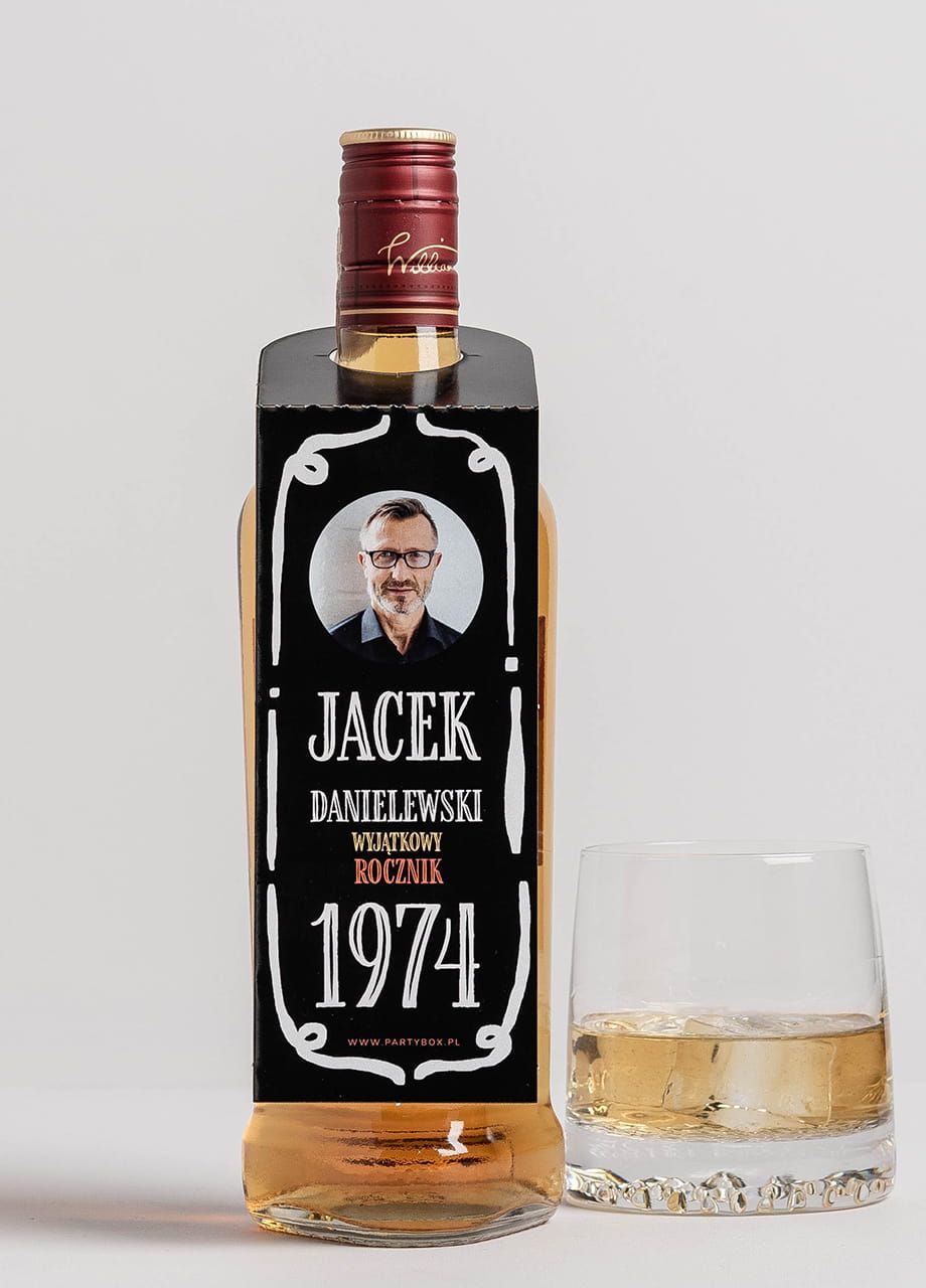 Zawieszki na butelki JACK personalizowane (4szt.)