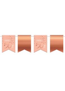 Girlanda na 50 URODZINY Elegant Blush 