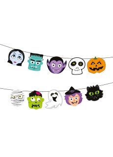 Girlanda halloween MONSTERS 150cm