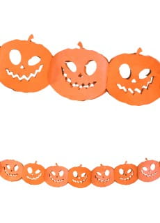 Girlanda papierowa DYNIE ozdoby halloween 300cm