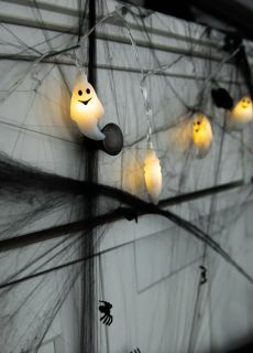 Girlanda na Halloween LED Duszki 2m